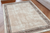 Geometric Rug Bordered Pattern Soft Carpet Cream Main Image