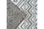 Outdoor Indoor Rug Beige and Cream Reversible Diamond Geometric Design Pattern