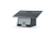 Montpellier MHD650BK 60cm Slanted Black Glass Hood side view