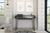 Dallas Home Office Desk White And Carbon Grey Lifestyle