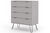 Augusta 4 Drawer Chest Grey main image