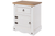 Corona 1 Door 1 Drawer Bedside Cabinet White main image