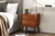 Lowry 2 Drawer Bedside Cabinet Cherry Lifestyle