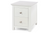 Nairn 2 Drawer Bedside Cabinet White main image