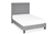 Merida Single Bed Grey Main Image