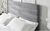 Merida Double Bed Grey Headboard