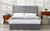 Merida Lift Up Kingsize Storage Bed Grey Lifestyle