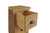 Alfold Small Bedside Cabinet Oak Drawer