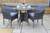Emily Outdoor Dining Table and 2 Stacking Chairs main image