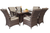 Florence Outdoor Rectangular Dining Table with 6 Chairs main image