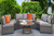 Juliet Half Moon Outdoor Sofa Set lifestyle image