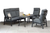 Kimmie 5 Seat Garden Sofa Set and Reclining Chairs lifestyle image