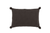 Aodhan Moss Stich Pom Pom Cushion Cover Charcoal Main Image