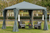 Outsunny Garden Gazebo 3mx3m with Curtains and Nets Grey Main Image