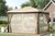 Outsunny 2 Tier 3m x 4m  Garden Gazebo with Curtains and Nets Khaki/Brown Main Image