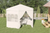 Outsunny 3.4m x 4m Hexagon Gazebo with Windows White Main Image