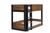 Solomon Bunk Bed Rustic and Black Cut Out