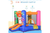 Outsunny Monster Bouncy Castle with Slide Dimensions