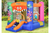 Outsunny Monster Bouncy Castle with Slide Main Image