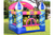 Outsunny Castle Stars Bouncy Castle - Castle Stars Design Main Image