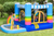 Outsunny Rainbow Bouncy Castle with Pool Main Image