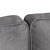 Alton Fabric Corner Sofa Silver Cushion top