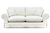Amalfi 3 Seater  Sofa White