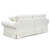 Amalfi 2 Seater Sofa White Angled Back