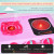 HOMCOM 38 Pcs Kids Children Kitchen Play Set w/ Realistic Sounds Lights Food Utensils Pots Pans Appliances Toy Game Pink information sheet 4