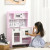 HOMCOM Kids Kitchen Playset, with Lights, Sounds, Microwave, Sink and Storage - Pink
Lifestyle with child