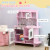 HOMCOM Kids Kitchen Playset, with Lights, Sounds, Microwave, Sink and Storage - Pink
information sheet 2