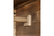 Heritage 2 Door Wardrobe Reclaimed Wood Hanger