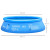 Outsunny 274cm x 76cm Inflatable Swimming Pool Family-Sized Blow Up Pool Round Paddling Pool with Hand Pump for Adults, Outdoor, Garden and Backyard, Blue dimensions