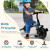 HOMCOM Kids Trike Toddler Tricycle Children Ride on 3 Wheels Bike For 1.5 - 4 Years Black information sheet 3