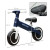 AIYAPLAY Baby Balance Bike, with Adjustable Seat, for 1.5-3 Years - Blue dimensions