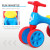 HOMCOM Baby Balance Bike Toddler Training Walker Smooth Rubber Wheels Ride on Toy Storage Bin Gift for Boys Girls Blue Red information sheet 3
