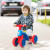 HOMCOM Baby Balance Bike Toddler Training Walker Smooth Rubber Wheels Ride on Toy Storage Bin Gift for Boys Girls Blue Red lifestyle
