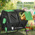 Outsunny Dual Chamber Garden Compost Bin, 130L Rotating Composter, Compost Maker with Ventilation Openings and Steel Legs information sheet 1