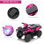 HOMCOM 12V Kids Quad Bike with Forward, Reverse Functions, Ride-On ATV w/ Music, LED, Headlights, for Ages 3-5 Years - Pink information sheet 3