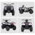 HOMCOM 12V Kids Quad Bike with Forward, Reverse Functions, Ride-On ATV w/ Music, LED, Headlights, for Ages 3-5 Years - White information sheet 4