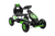 HOMCOM Kids Pedal Go Kart, with Adjustable Seat, Inflatable Tyres - Green