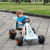 HOMCOM Kids Children Pedal Go Kart Manual Ride On Car w/ Brake Gears Steering Wheel Adjustable Seat Outdoor Fun Vehicle 97 x 66 x 59 cm lifestyle