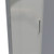 Knightsbridge Sliding 2 Door Wardrobe - Grey Gloss/Grey Close Up View