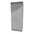 Knightsbridge 2 Door Wardrobe - Grey Gloss/Grey Front Angled View