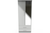 Knightsbridge 2 Door, 2 Drawer Wardrobe - Grey Gloss/Grey Front View
