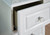Balmoral 2 Door Wardrobe - White Gloss/White Close Up View