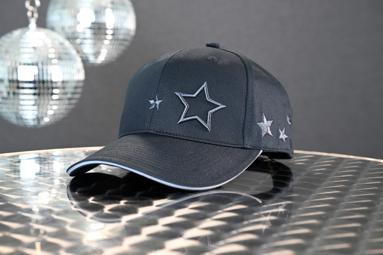 TRIOMPHE BASEBALL CAP IN DENIM UNION WASH - DARK UNION WASH