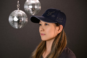 DreamComber Hat with Musical Design in Navy Color DreamComber Hat with Musical Design in Navy Color