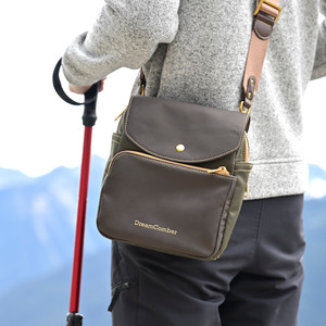 Lightweight, water resistant multi-purpose bag which can be used as a shoulder bag, cross-body, sling bag, waist bag or fanny pack.