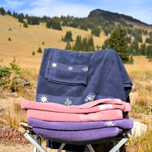 Turkish towel set, bath towel, shoulder towel, 100 percent cotton, cotton towel, navy towel, navy blazer towel, blue towel, lightweight towel, travel towel, gym towel, spa towel, outdoors towel